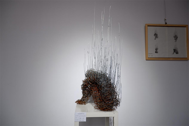 造型艺术学院成功举办雕塑系2016级雕塑第二工作室综合材料课程作品展