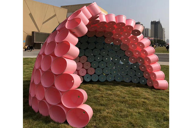 造院展览造型艺术学院共想户外公共艺术作品展于相思湖校区隆重开幕