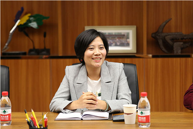 后勤基建处膳食科黄文静科长发言后勤基建处宿管科凌宇科长发言会后